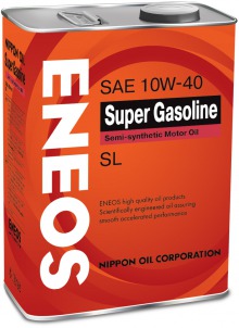 Масло  Eneos  Gasoline/10W40 (4л)