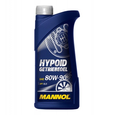 Масло трансмиссионное Mannol Hypoid-Getriebeoel 80W90, 1л