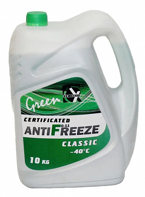 Антифриз CLASSIC G-11 (GREEN) ХИМ-СИНТЕЗ 10кг.