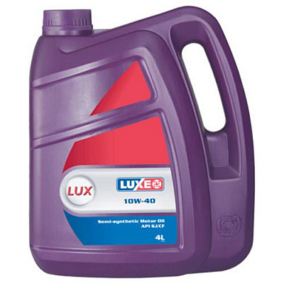 Масло моторное Luxe Lux 10W40, 4л