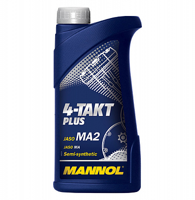 Моторное масло Mannol 4-Takt PLUS 10W40, 1л